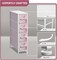 Sorbus 4 Drawers Narrow Dresser - with Steel Frame, Wood Top & Easy Pull Fabric Bins for Small Spaces, Closets, Bedroom, Bathroom & Laundry